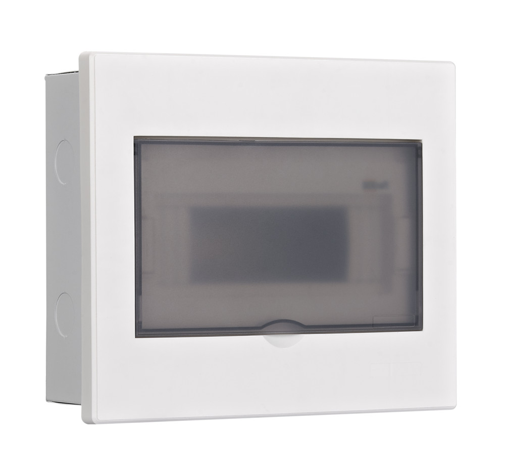 Корпус встраиваемый с прозрачной дверью 1 ряд 9 модулей IP41 ЩРВ-М