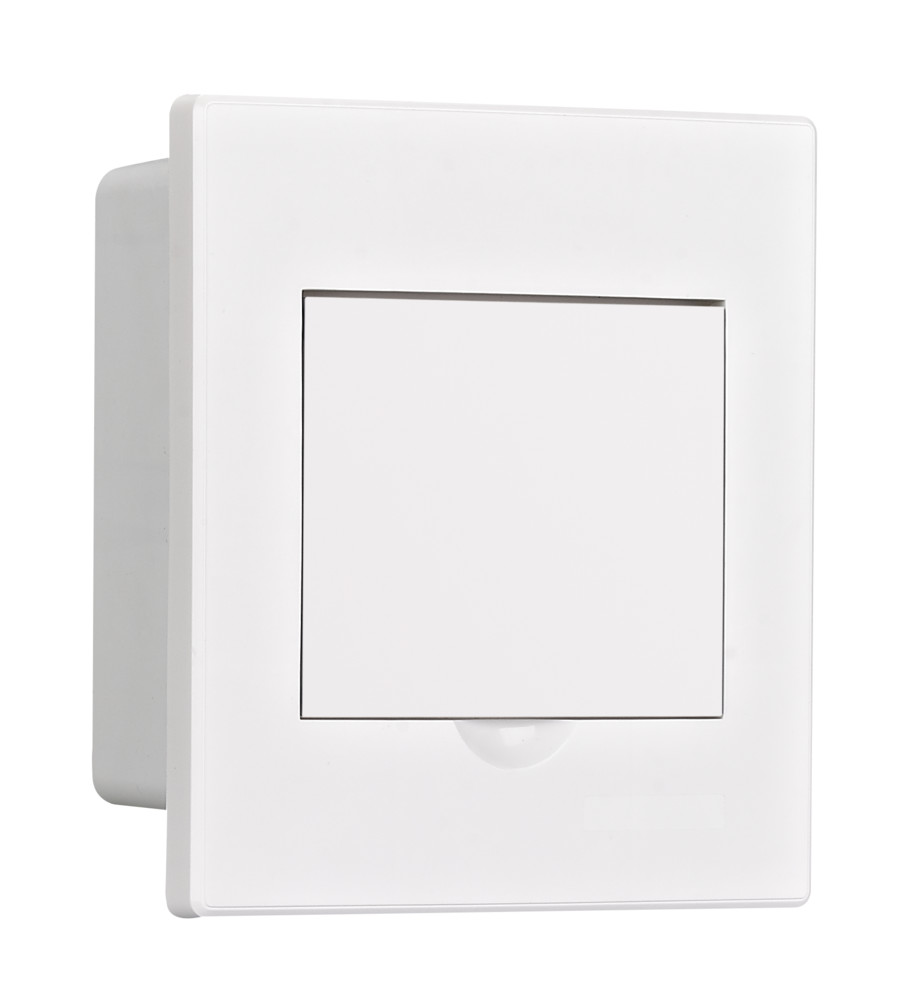 Корпус пластиковый встраиваемый с белой дверью 1 ряд 4 модуля IP41 ЩРВ-П