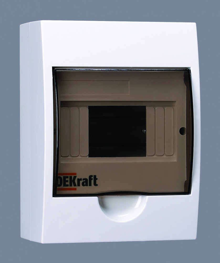 Корпус пластиковый навесной на 6 модулей IP41 ЩРН-П-6