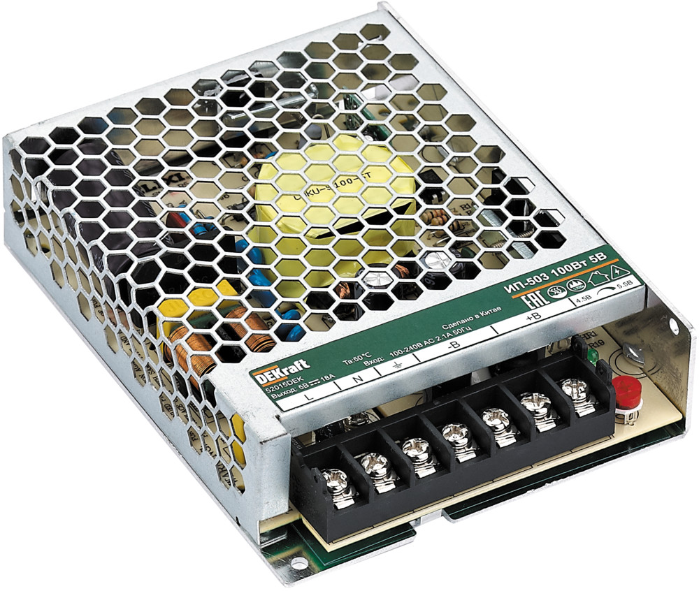 Источник питания импульсный 150Вт 48В 3,3А ИП-503