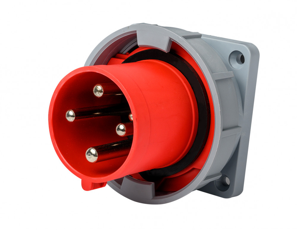 Вилка для скрытой проводки 3Р+РЕ 16А 380В IP67 ВЩ-103