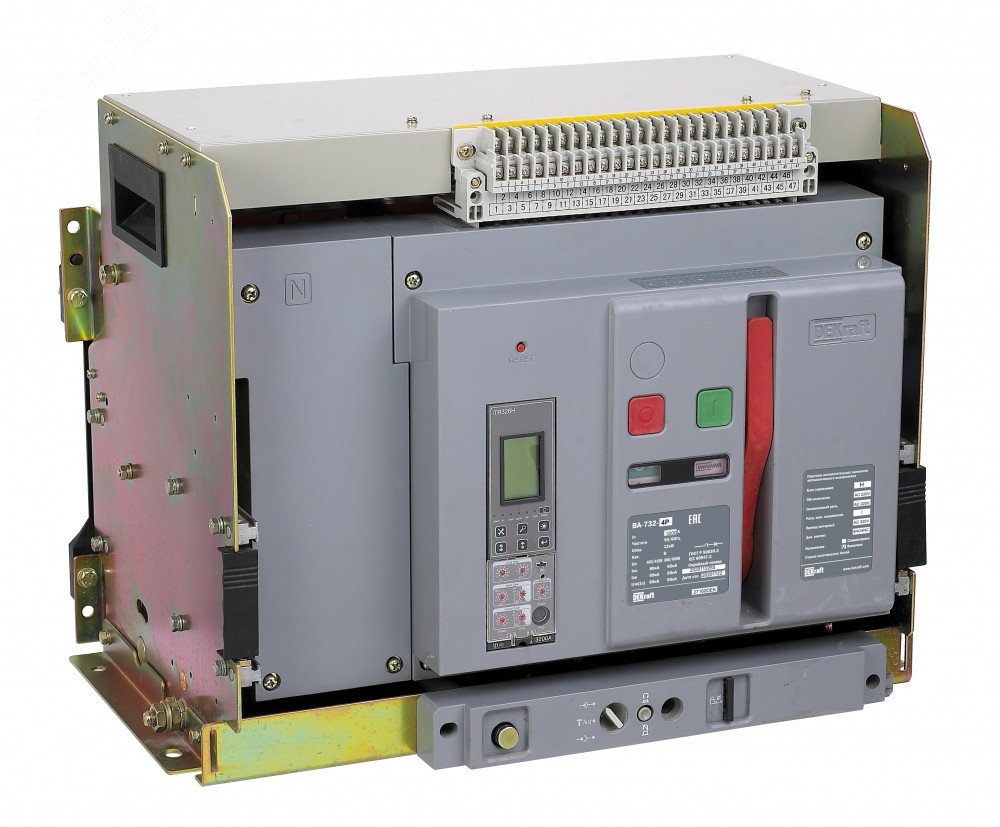 Изображение товара Воздушный автоматический выключатель ВА-732 3200А 80кА от Dekraft