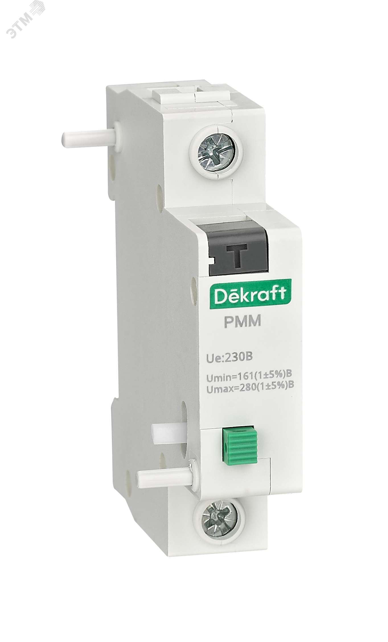 Изображение товара Расцепитель максимального-минимального напряжения Umin=161В Umax=280В РММ-201 (шт)