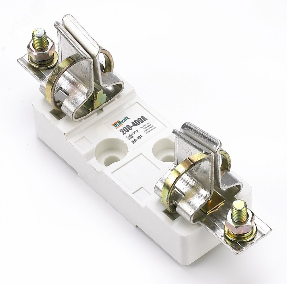 Изображение товара Держатель ножевого предохранителя серия ПН-101 DEKraft 37 габарит 00 до 400 А