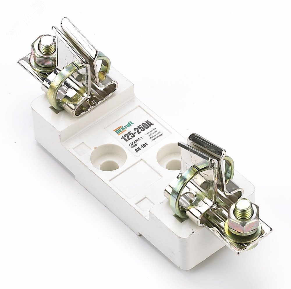 Изображение товара Вставка-держатель ДП-101-35 для ножевых предохранителей до 250А