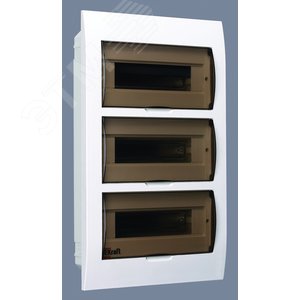 Щит распределительный встраиваемый ЩРв-36 IP41 пластиковый прозрачная дверь