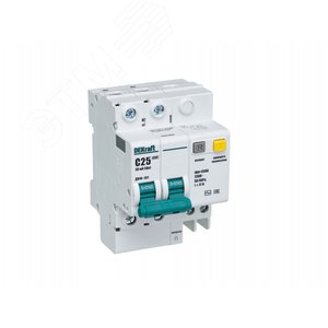 Выключатель автоматический дифференциальный (АВДТ) 2п 25А 30мА тип AC С 4.5кА ДИФ-101