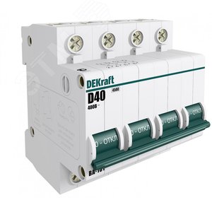 Выключатель автоматический ВА-101 4P 50А D 4.5кА - фото 3