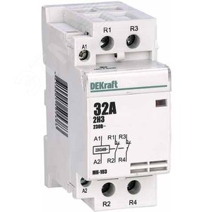 Контактор модульный 2НЗ 32А 230В МК-103 - фото 2