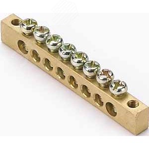 Шина нулевая 6х9 (8групп/край) ШН-102 - фото 3