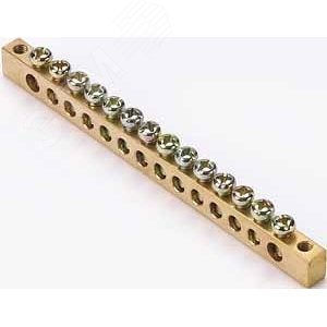 Шина нулевая 6х9 (14групп/край) - фото 3