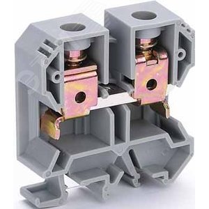 Зажим наборный 125А 35 мм.кв ЗН-101 серый - фото 3