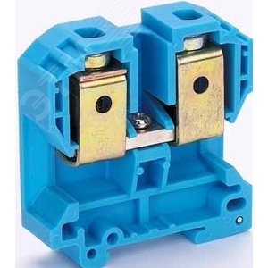 Зажим наборный 250А 70 мм.кв ЗН-101 синий - фото 2