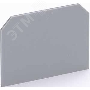 Заглушка для зажимов наборных ЗН-101 125А серая ЗП-102 - фото 3