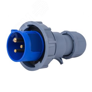 Изображение товара Вилка переносная 2Р+РЕ 32А 220В IP67 ВП-103 (шт)