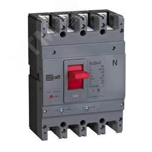 Изображение товара Силовой автоматический выключатель 4P 400A 50кА ВА-335А (шт)