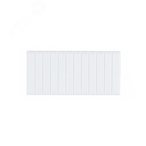 Заглушка фальш-панелей щитов 6 модулей серая - фото 2