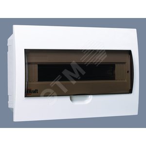 Щит распределительный встраиваемый ЩРВ-П-18 IP41 пластиковый прозрачная дверь (31005DEK)