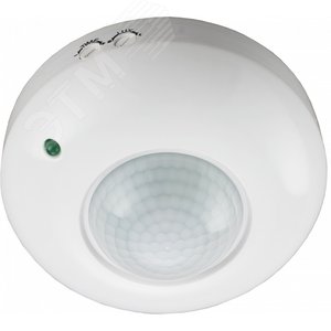 Изображение товара Датчик движения инфракрасный ДДИ-101 01 1200Вт 6м 360градус белый (шт)