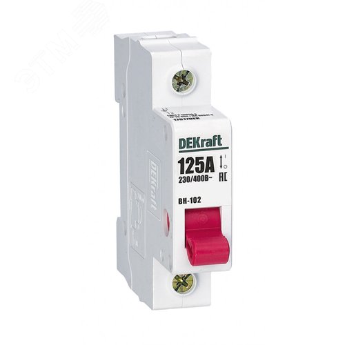 Выключатель-разъединитель 1Р 125А ВН-102 - фото 1