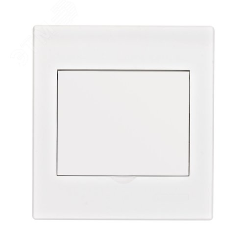 Корпус встраиваемый с белой дверью 1 ряд 6 модулей IP41 ЩРВ-М - фото 2