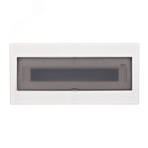 Корпус встраиваемый с прозрачной дверью 1 ряд 20 модулей IP41 ЩРВ-М - фото 2