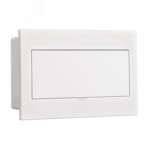 Корпус пластиковый встраиваемый с белой дверью 1 ряд 13 модулей IP41 ЩРВ-П - фото 1