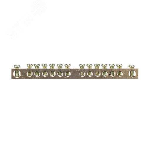 Гребенчатая шина/Шина соединительная 3P 63А 1 м. 18х3 контактов ШС-101 - фото 2