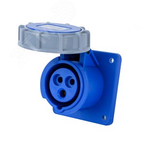 Изображение товара Розетка для скрытой проводки 2Р+РЕ 16А 220В IP67 РЩ-103 (шт)