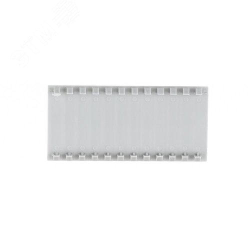 Заглушка 6 модулей белая - фото 2