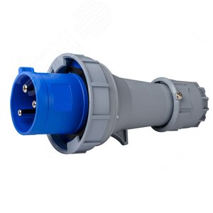 Изображение товара Вилка переносная 2Р+РЕ 63А 220В IP67 ВП-103 (шт)