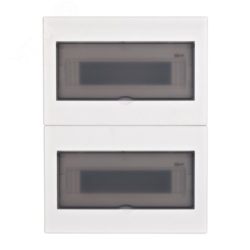 Корпус встраиваемый с прозрачной дверью 2 ряда 26 модулей IP41 ЩРВ-М - фото 2