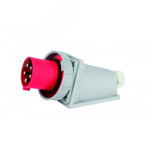 Изображение товара Вилка стационарная 3Р+РЕ+N 63А 380В IP67 ВС-103 (шт)