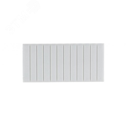 Заглушка 6 модулей белая - фото 3