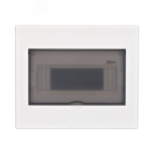 Корпус встраиваемый с прозрачной дверью 1 ряд 9 модулей IP41 ЩРВ-М - фото 2