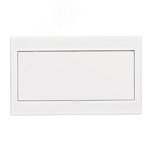 Корпус пластиковый навесной белая дверь 1 ряд 13 мод. IP41 ЩРН-П