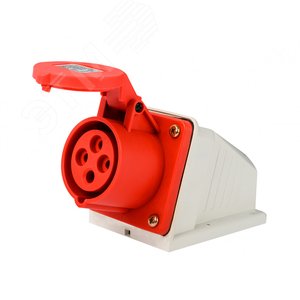 Изображение товара Розетка стационарная 3Р+РЕ 16А 380В IP44 РС-103 (шт)