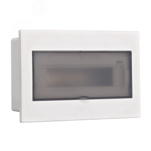 Изображение товара Корпус пластиковый навесной с прозрачной дверью 1 ряд 13 модулей IP41 ЩРН-П (шт)