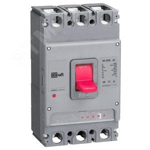 Изображение товара Силовой автоматический выключатель с электронным расцепителем 3P 400А 70кА ВА-355E (шт)