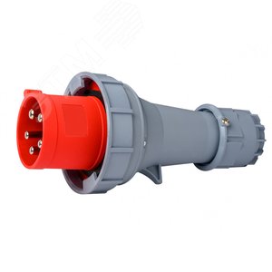 Изображение товара Вилка переносная 3Р+РЕ+N 63А 380В IP67 ВП-103 (шт)