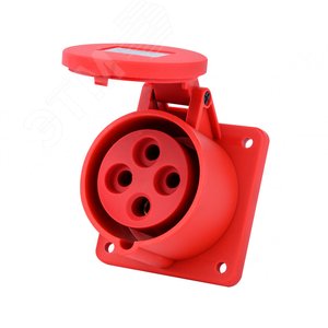 Изображение товара Розетка для скрытой проводки 3Р+РЕ 16А 380В IP44 РЩ-103 (шт)
