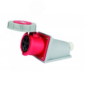 Изображение товара Розетка стационарная 3Р+РЕ+N 63А 380В IP67 РС-103 (шт)