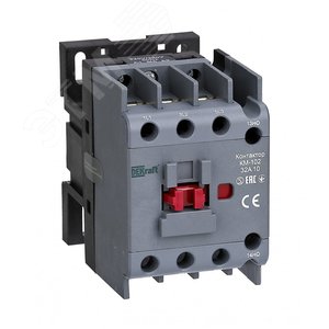 Изображение товара Контактор 32А 230В_АС АС3_ АС4 1НО+1НЗ КМ-102 (шт)