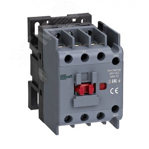 Изображение товара Контактор 38А 110В_АС АС3_ АС4 1НО+1НЗ КМ-102 (шт)