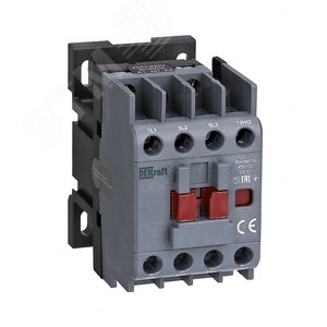 Изображение товара Контактор 9А 230В_АС АС3_ АС4 1НО+1НЗ КМ-102 (шт)