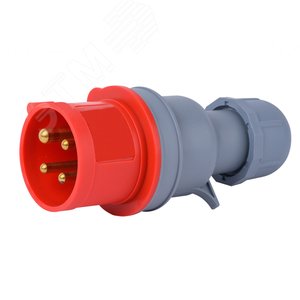 Изображение товара Вилка переносная 3Р+РЕ 32А 380В IP44 ВП-103 (шт)