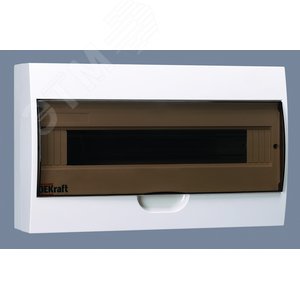 Щит распределительный навесной ЩРн-П-18 IP41      пластиковый прозрачная дверь