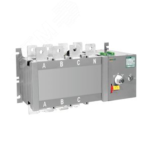 Изображение товара АВР на реверсивный выключатель-разъединитель и мотор приводом 800A, 4P, 32кА АВР-108 (шт)