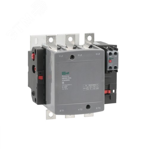 Контактор 150А 220В АС АС3 АС4 1НО+1НЗ КМ-102 - фото 1