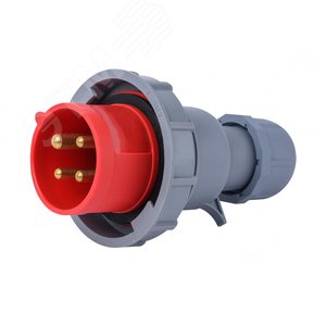 Изображение товара Вилка переносная 3Р+РЕ 32А 380В IP67 ВП-103 (шт)